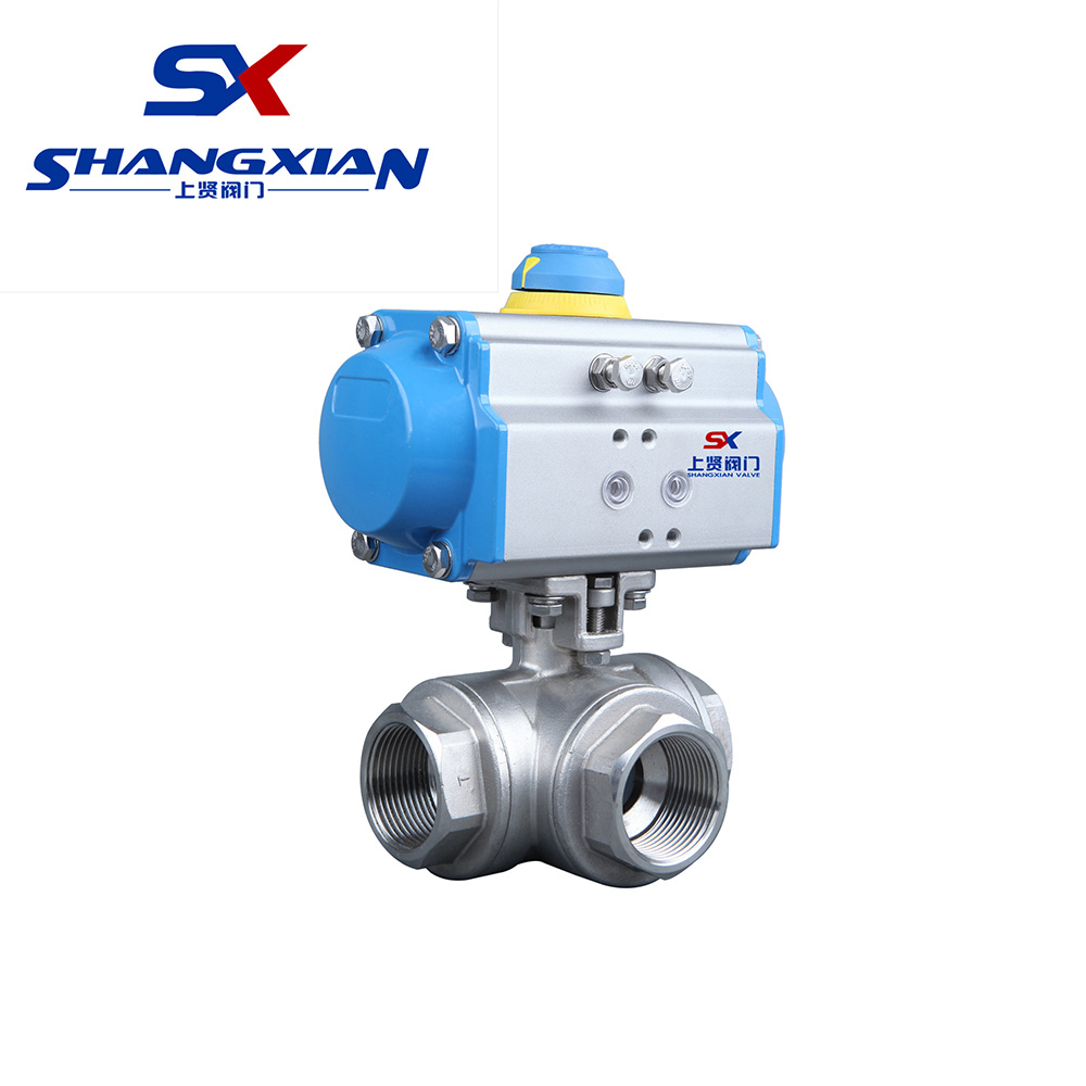 氣動內(nèi)螺紋三通球閥