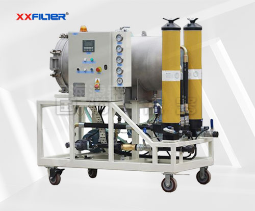 除水除雜聚結(jié)脫水濾油機