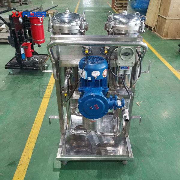 不銹鋼防爆濾油機(jī)