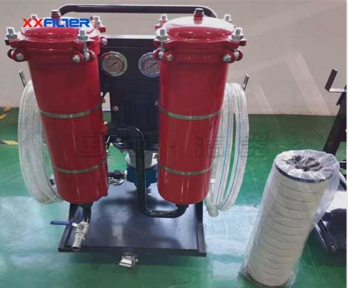 新油加注過(guò)濾移動(dòng)式濾油機(jī)