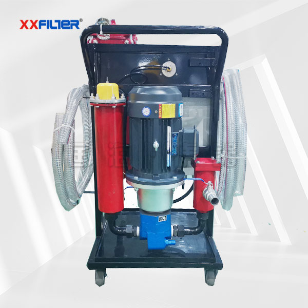 多級(jí)過(guò)濾高粘度油加熱濾油機(jī)