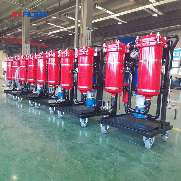 三級(jí)過(guò)濾除雜質(zhì)濾油機(jī)50L/min