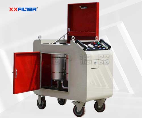 鋼廠潤(rùn)滑油循環(huán)過濾箱式濾油機(jī)