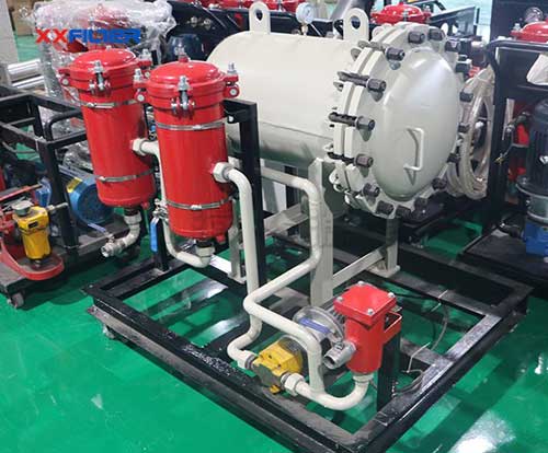 抗燃油聚結(jié)脫水濾油機(jī)