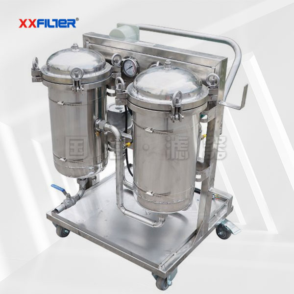 全不銹鋼三級(jí)過(guò)濾濾油機(jī)
