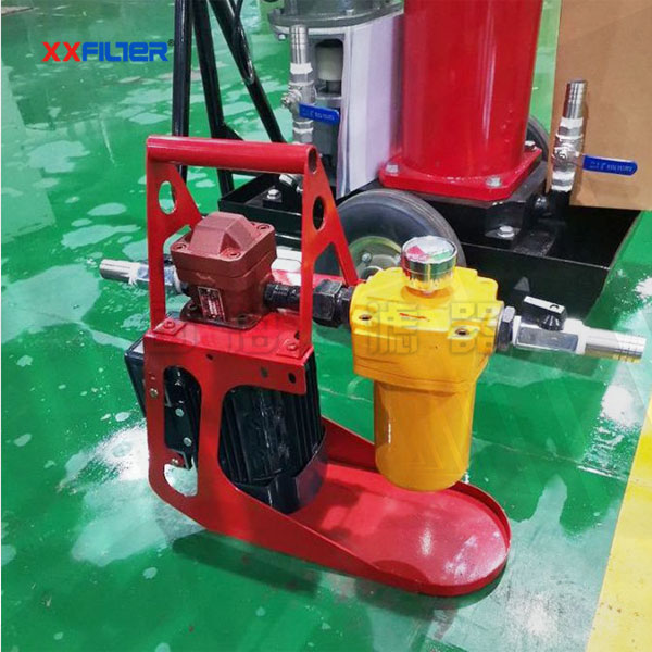 自吸能力強(qiáng)低分貝手提濾油機(jī)